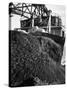 Huge Pile of Coal in Us Near the Mine and Generating Plant-Andreas Feininger-Stretched Canvas