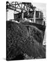 Huge Pile of Coal in Us Near the Mine and Generating Plant-Andreas Feininger-Stretched Canvas