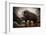 Huge Rhinoceros Against Stormy Sky-NejroN Photo-Framed Photographic Print