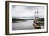 Huge Sailing Boat-Michael Runkel-Framed Photographic Print
