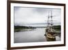 Huge Sailing Boat-Michael Runkel-Framed Photographic Print