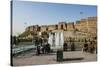 Huge Square with Water Fountains Below the Citadel of Erbil (Hawler)-Michael Runkel-Stretched Canvas