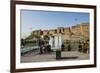 Huge Square with Water Fountains Below the Citadel of Erbil (Hawler)-Michael Runkel-Framed Photographic Print