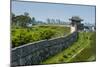 Huge Stone Walls around the Fortress of Suwon, UNESCO World Heritage Site, South Korea, Asia-Michael-Mounted Photographic Print