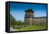 Huge Stone Walls around the Suwon Fortress, South Korea-Michael Runkel-Framed Stretched Canvas