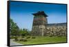 Huge Stone Walls around the Suwon Fortress, South Korea-Michael Runkel-Framed Stretched Canvas