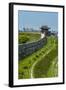 Huge Stone Walls around the UNESCO World Heritage Site the Fortress of Suwon, South Korea-Michael Runkel-Framed Photographic Print