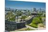 Huge Stone Walls the Fortress of Suwon, UNESCO World Heritage Site, South Korea, Asia-Michael-Mounted Photographic Print