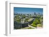 Huge Stone Walls the Fortress of Suwon, UNESCO World Heritage Site, South Korea, Asia-Michael-Framed Photographic Print