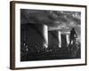 Huge Storage Tanks of Aramco Oil Co-Howard Sochurek-Framed Photographic Print