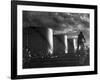 Huge Storage Tanks of Aramco Oil Co-Howard Sochurek-Framed Photographic Print