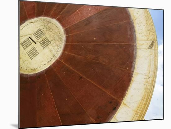 Huge Sundial at Jantar Mantar, Observatory, Jaipur, Rajasthan, India-Keren Su-Mounted Photographic Print