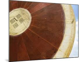 Huge Sundial at Jantar Mantar, Observatory, Jaipur, Rajasthan, India-Keren Su-Mounted Photographic Print