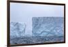 Huge Tabular Icebergs Broken Off from B-17A Iceberg Near Cooper Bay, Polar Regions-Michael Nolan-Framed Photographic Print