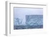 Huge Tabular Icebergs Broken Off from B-17A Iceberg Near Cooper Bay, Polar Regions-Michael Nolan-Framed Photographic Print