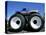 Huge Tyres, Big Foot, Customised Car, USA-John Miller-Stretched Canvas