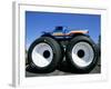 Huge Tyres, Big Foot, Customised Car, USA-John Miller-Framed Photographic Print