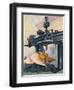 Huge vertical boring mill, 1938-Unknown-Framed Giclee Print