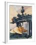 Huge vertical boring mill, 1938-Unknown-Framed Giclee Print