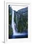 Huge Waterfall in Milford Sound, Fiordland National Park, South Island, New Zealand, Pacific-Michael Runkel-Framed Photographic Print