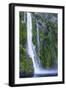 Huge Waterfall in Milford Sound-Michael-Framed Photographic Print