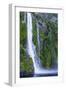 Huge Waterfall in Milford Sound-Michael-Framed Photographic Print