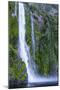 Huge Waterfall in Milford Sound-Michael-Mounted Photographic Print