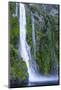 Huge Waterfall in Milford Sound-Michael-Mounted Photographic Print