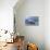 Huge Waves Crash Against a Stone Jetty at Criccieth, Gwynedd, Wales, United Kingdom, Europe-Graham Lawrence-Stretched Canvas displayed on a wall