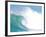 Huge Waves in Ocean-null-Framed Photographic Print