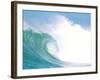 Huge Waves in Ocean-null-Framed Photographic Print