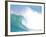 Huge Waves in Ocean-null-Framed Photographic Print