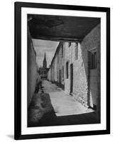 Huggard's Lane, on of Several Lanes Leading Off the Main Street in Killarney-null-Framed Photographic Print