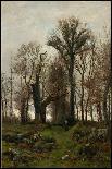 Edge of the Moor, Brittany, 1877 (Oil on Canvas)-Hugh Bolton Jones-Giclee Print