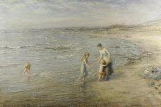 Sailing the Toy Boat, 1897-Hugh Cameron-Framed Stretched Canvas