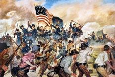 Civil War: Vicksburg, 1863-Hugh Charles McBarron-Framed Stretched Canvas
