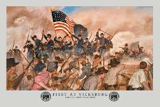 Gatlings to the Assault-Hugh Charles Mcbarron Jr.-Art Print