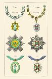 Partition Lines for Shields of Heraldry-Hugh Clark-Art Print