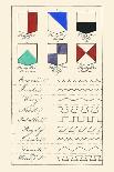 Partition Lines for Shields of Heraldry-Hugh Clark-Art Print