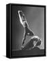 Hugh Laing and Diana Adams in American Ballet Theater Production "Pillar of Fire"-Gjon Mili-Framed Stretched Canvas