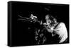 Hugh Masekela, Ronnie Scotts, London, 1994-Brian O'Connor-Framed Stretched Canvas