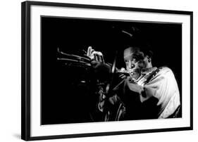 Hugh Masekela, Ronnie Scotts, London, 1994-Brian O'Connor-Framed Photographic Print