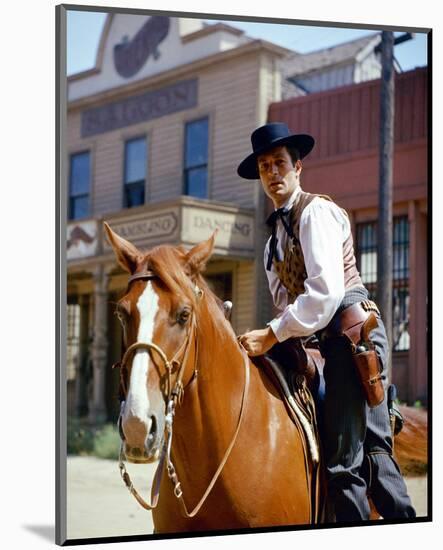 Hugh O'Brian, The Life and Legend of Wyatt Earp (1955)-null-Mounted Photo