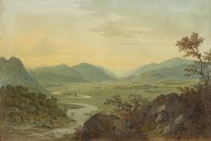 View of Edinburgh from Arthur's Seat-Hugh William Williams-Stretched Canvas