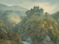 Castle Campbell, Clackmannanshire, 1813 (W/C over Graphite on Cream Wove Paperboard)-Hugh William Williams-Giclee Print
