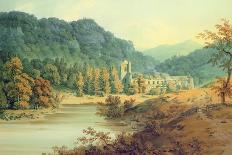 Castle Campbell, Clackmannanshire, 1813 (W/C over Graphite on Cream Wove Paperboard)-Hugh William Williams-Giclee Print