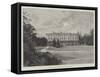 Hughenden Manor, Back View and Private Gardens-Charles Auguste Loye-Framed Stretched Canvas