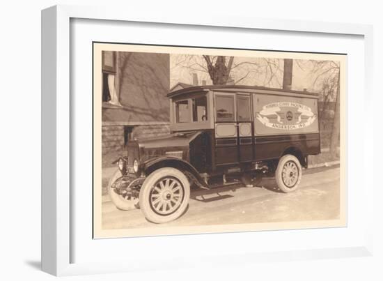 Hughes-Curry Packing Co. Truck-null-Framed Art Print