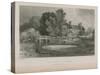 Hughes' Ferry Boat over the River Lea-null-Stretched Canvas