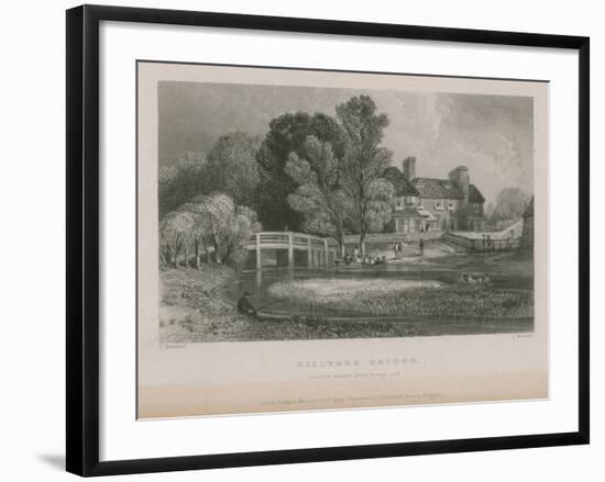 Hughes' Ferry Boat over the River Lea-null-Framed Giclee Print